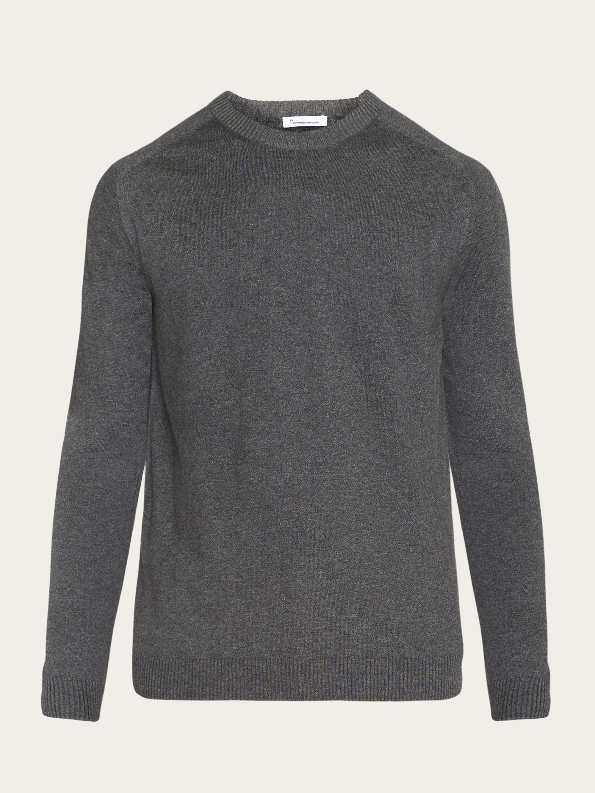 新品　BRIEFING　正規品　 MERINO HIGH NECK KNIT Regular merino knit crew neck - RWS - Dark Grey Melange