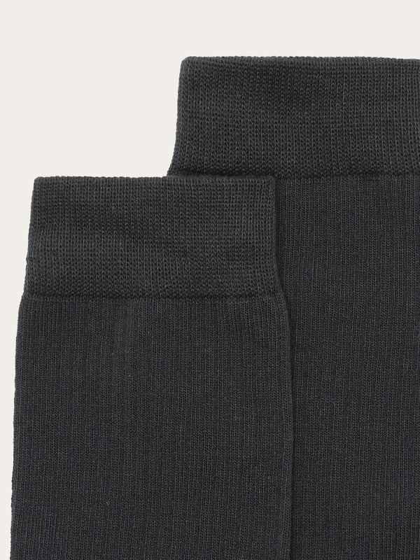 KnowledgeCotton Apparel - UNI 1-pack classic sock - GOTS/Vegan Socks 1090 Forrest Night