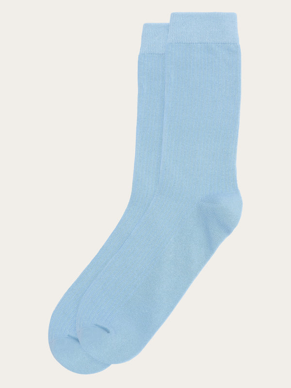 KnowledgeCotton Apparel - UNI 1-pack classic sock - GOTS/Vegan Socks 1463 Glacier Lake