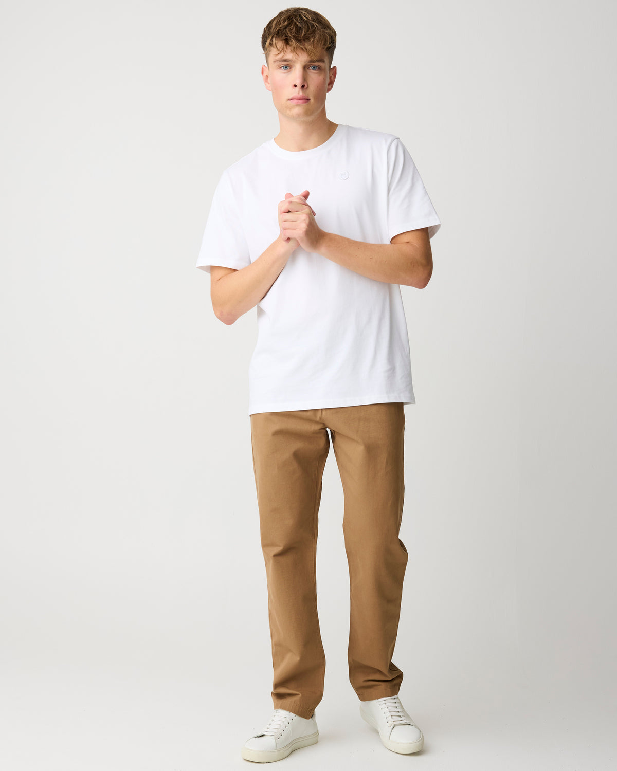 CHUCK regular twill chino pants - Tuffet