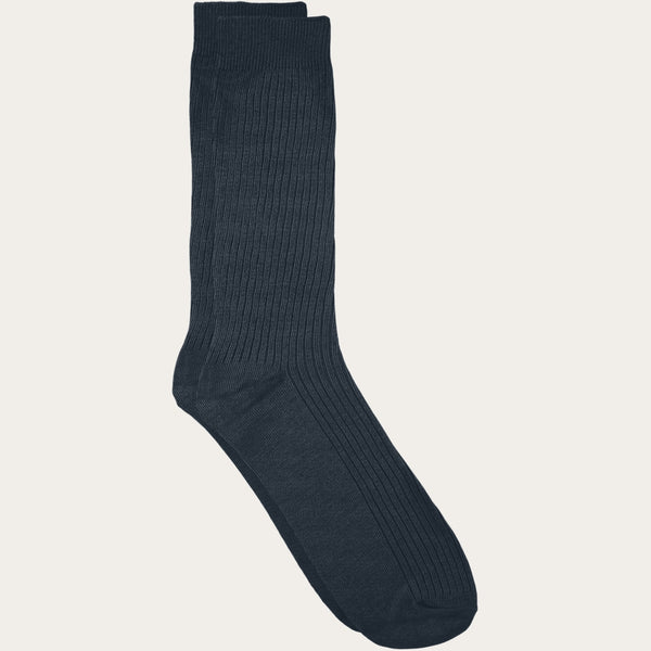KnowledgeCotton Apparel - UNI 2-pack classic sock Socks 1001 Total Eclipse