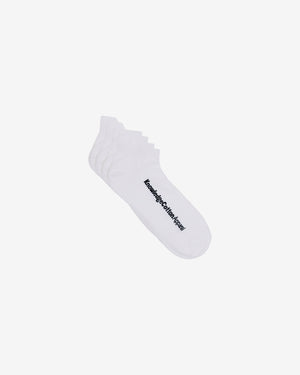 KnowledgeCotton Apparel - UNI 2-pack footie Socks 1010 Bright White