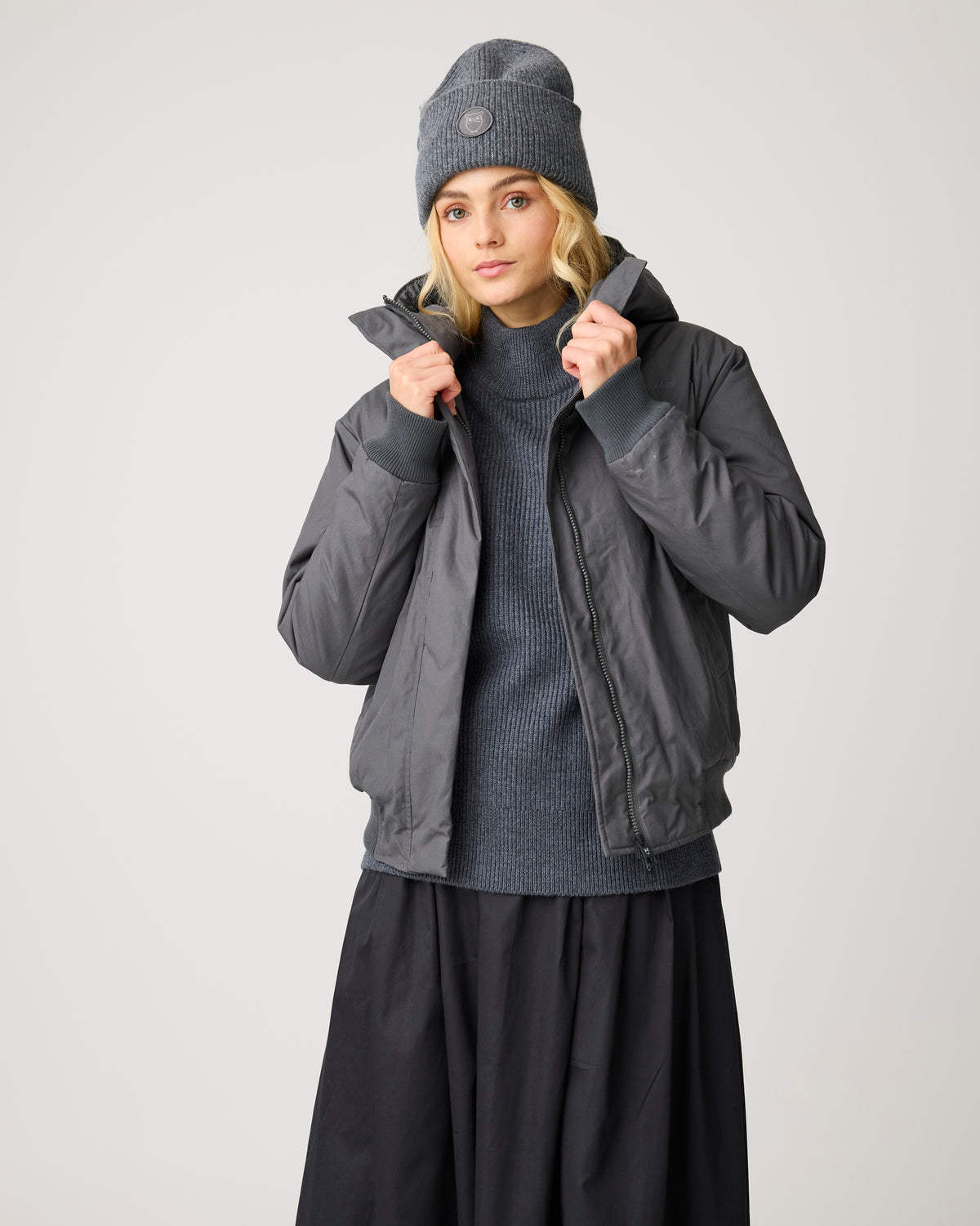 Vent 200 insulated bomber jacket - Volcanic Ash