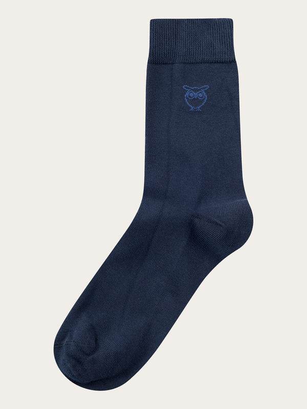 KnowledgeCotton Apparel - MEN 4-pack socks - solid socks Socks 1228 Light feather gray