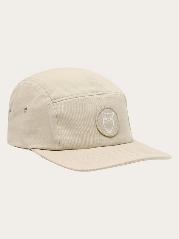 KnowledgeCotton Apparel - UNI Backley cap Caps 1228 Light feather gray