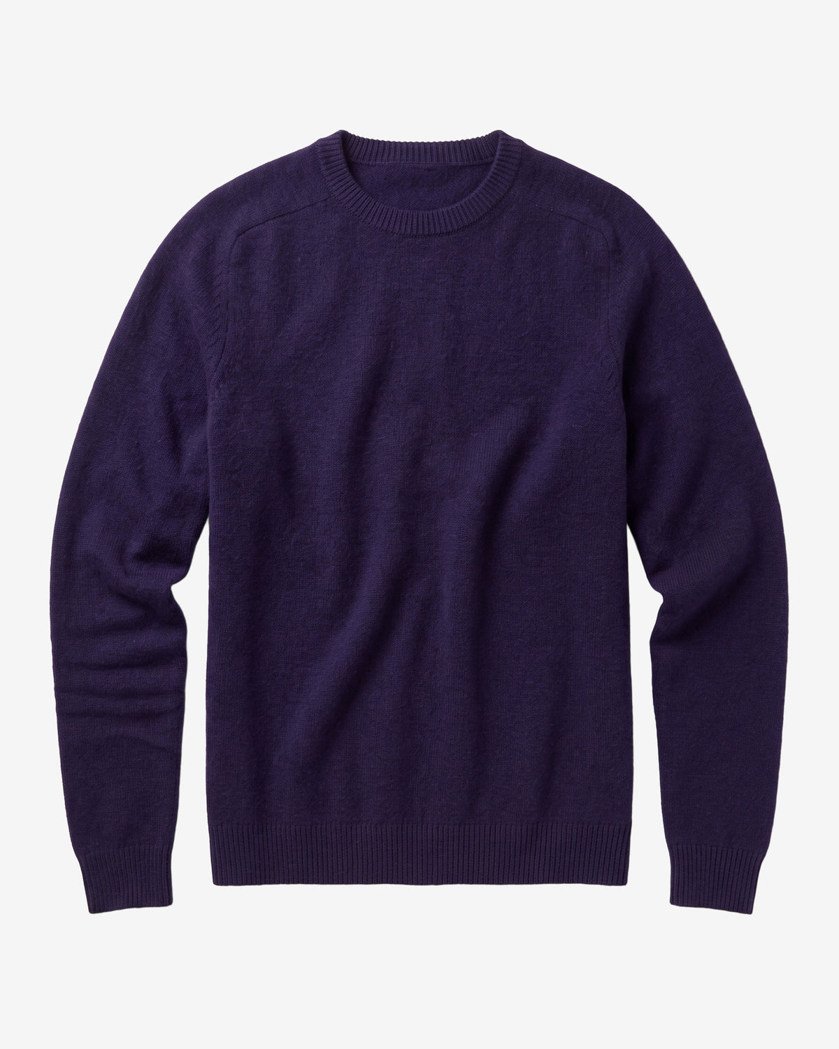 KnowledgeCotton Apparel - MEN Basic o-neck knit Knits 1001 Total Eclipse