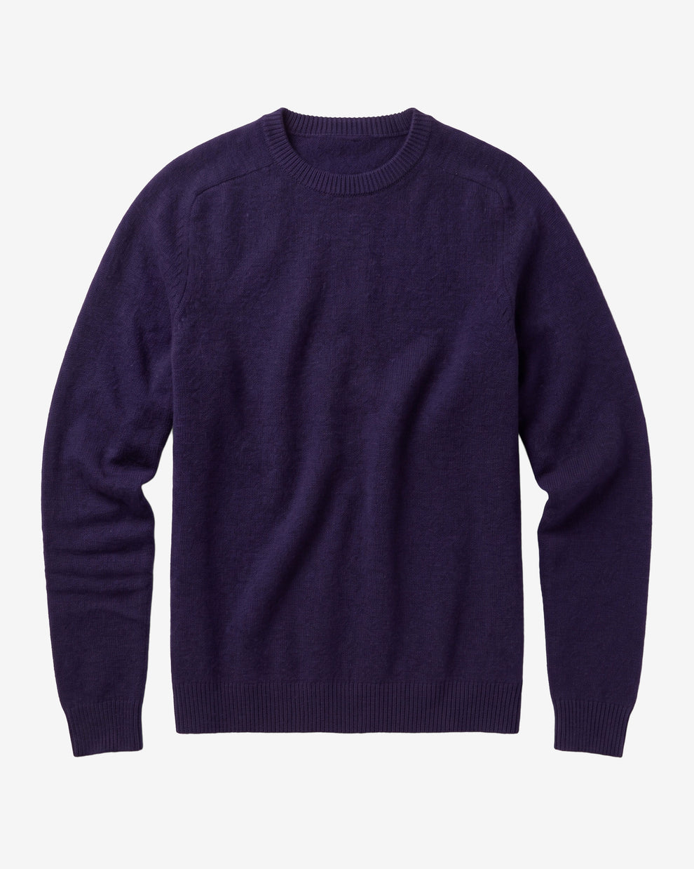 KnowledgeCotton Apparel - MEN Basic o-neck knit Knits 1001 Total Eclipse