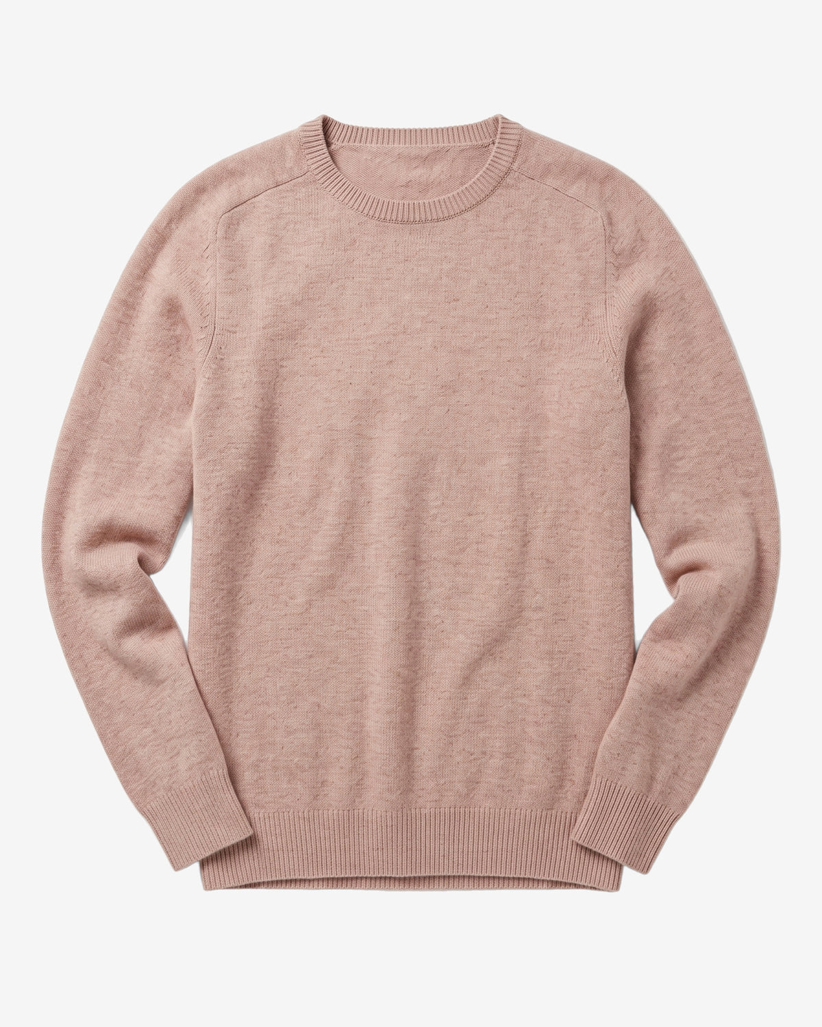 KnowledgeCotton Apparel - MEN Basic o-neck knit Knits 1336 Kelp melange