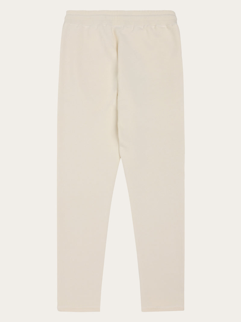 KnowledgeCotton Apparel - MEN Birch Sweat Pant - GOTS/Vegan Pants 1387 Egret