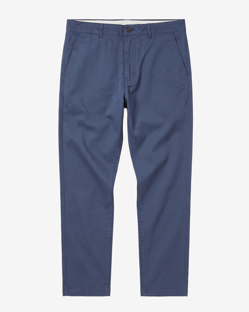 KnowledgeCotton Apparel - MEN Chuck regular canvas pants Pants 1226 Vintage Indigo