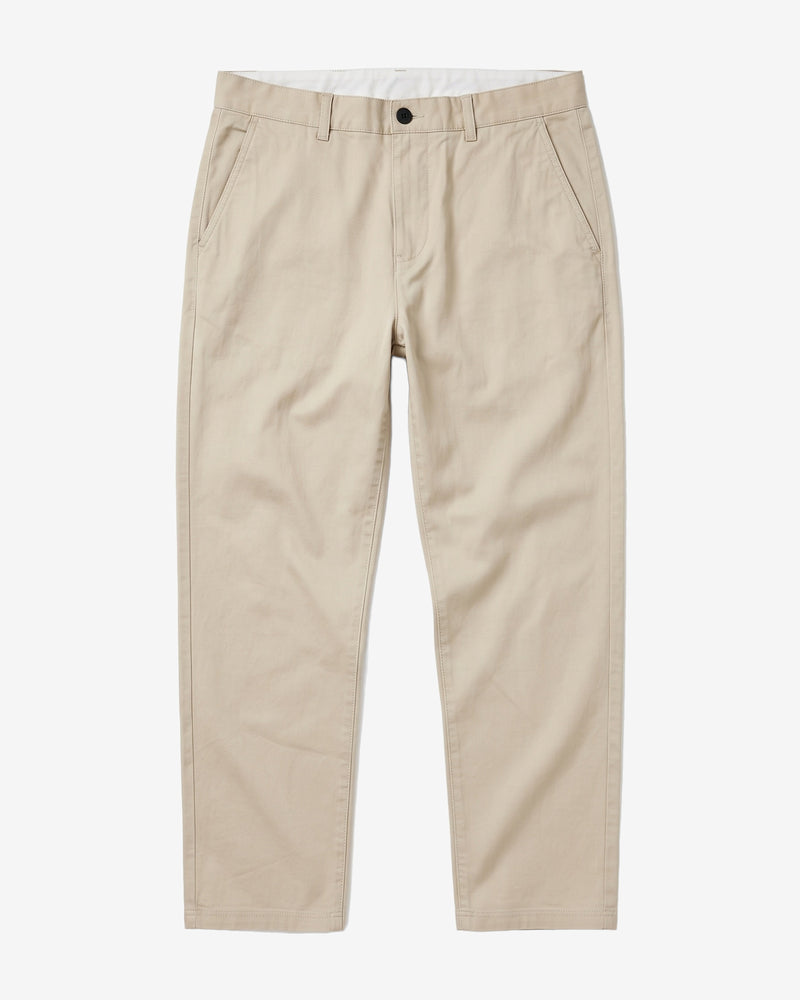 KnowledgeCotton Apparel - MEN Chuck regular canvas pants Pants 1228 Light feather gray