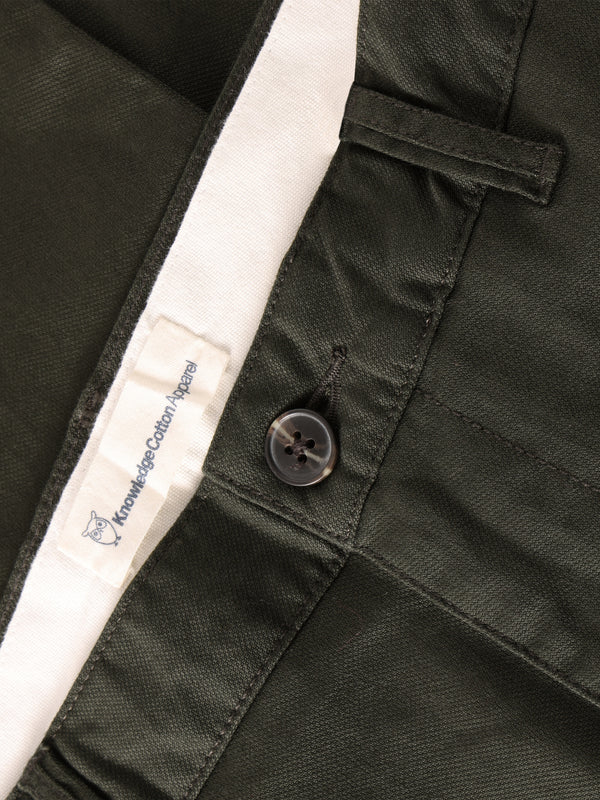 KnowledgeCotton Apparel - MEN Chuck regular corduroy pants Pants 1090 Forrest Night