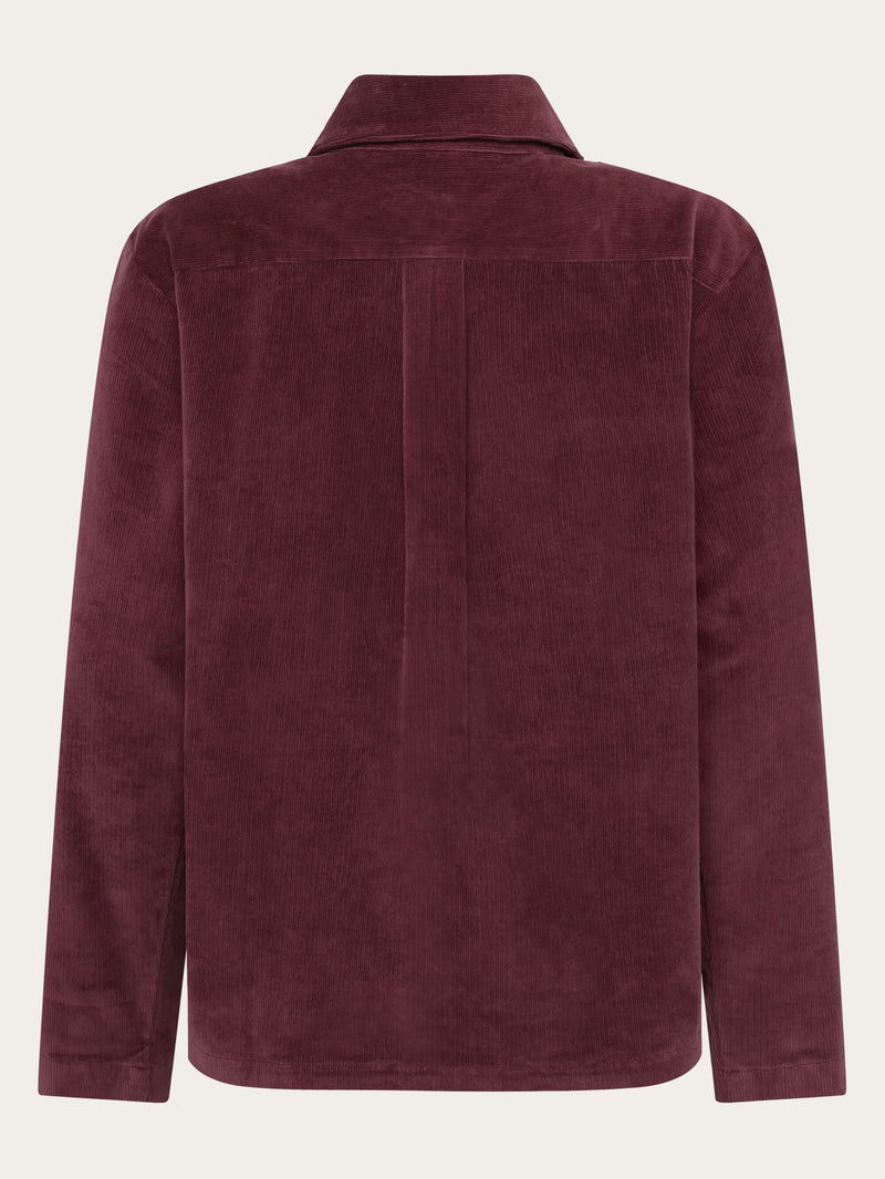 KnowledgeCotton Apparel - WMN Corduroy overshirt Overshirts 1281 Fig