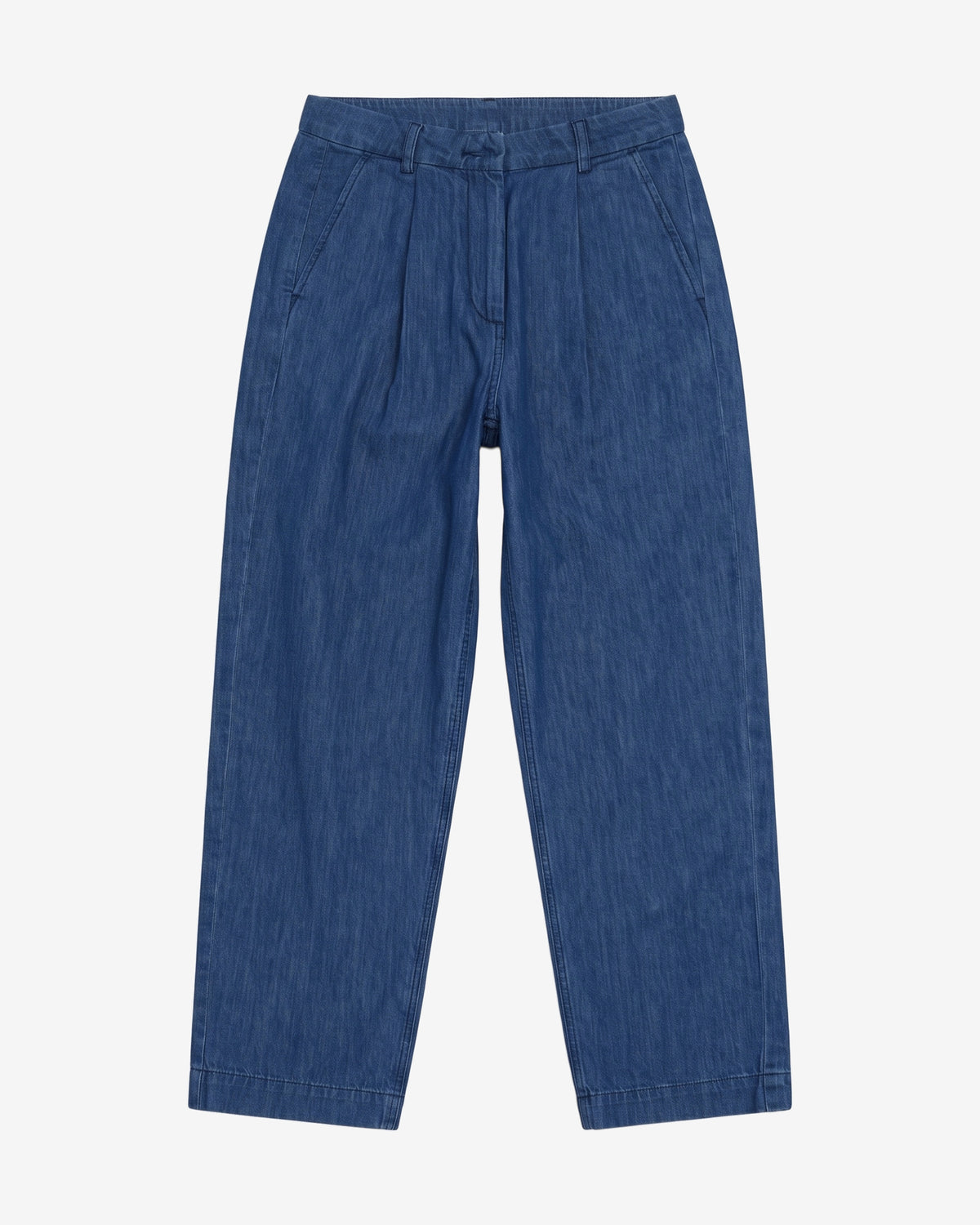 KnowledgeCotton Apparel - WMN Denim pants Denim jeans 3059 Dark Blue denim