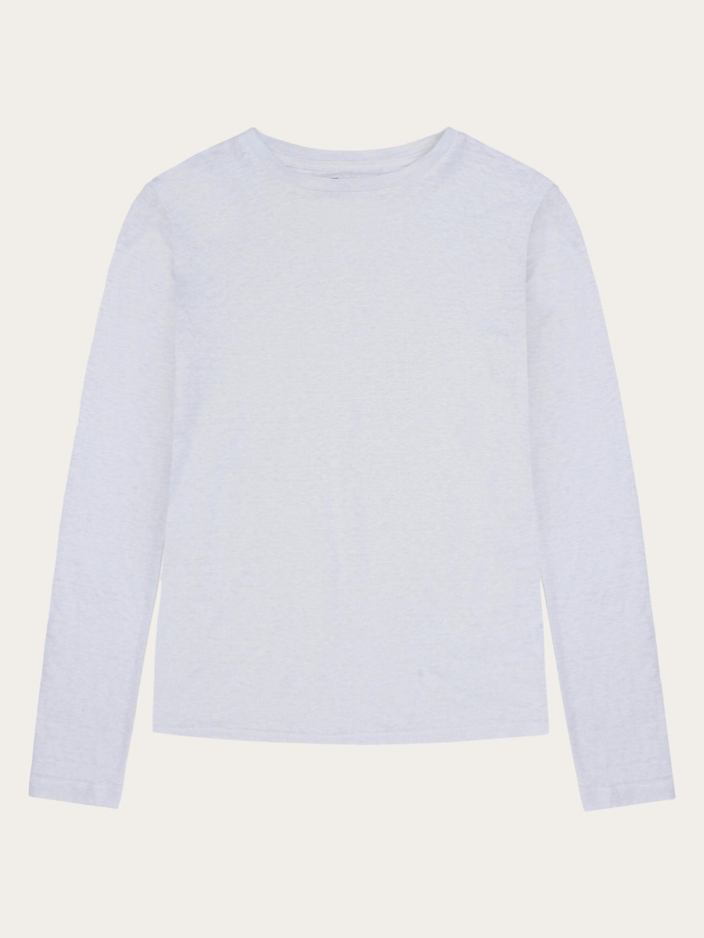 【COSYHARU】Minimal Silket Long Sleeve Tee Long_sleeve_linen_t-shirt_-