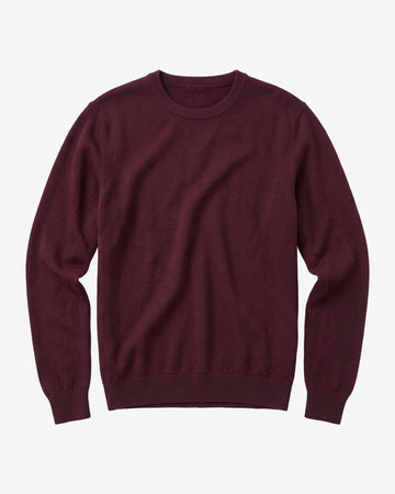 KnowledgeCotton Apparel - MEN Merino crew neck sweater Knits 1281 Fig