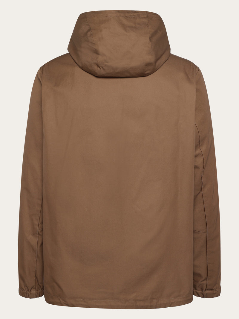 KnowledgeCotton Apparel - UNI Organic Cotton Canvas Anorak Jacket GOTS/Vegan Jackets 1019 Tuffet