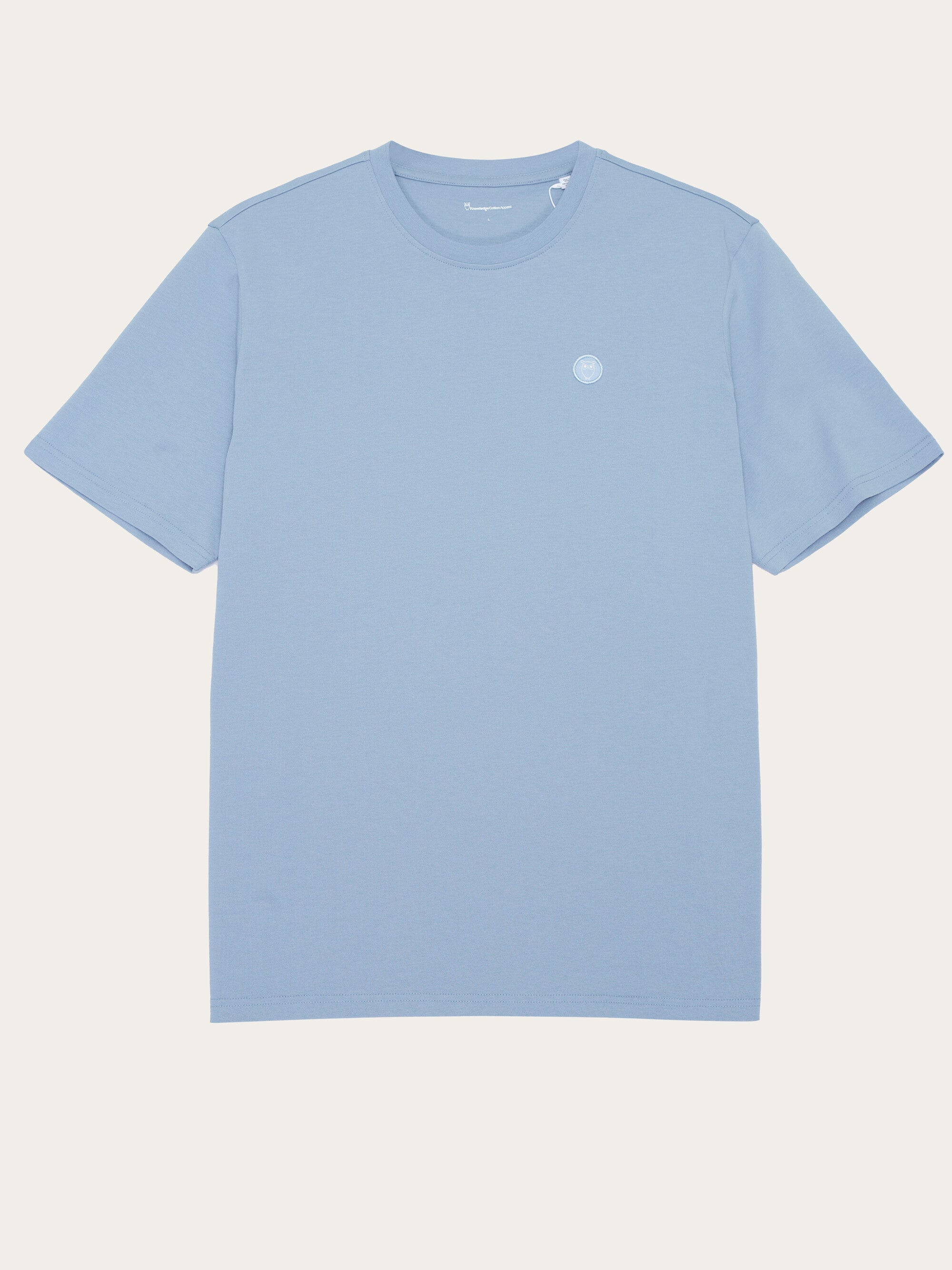 Regular fit Badge t-shirt - Amber Gold