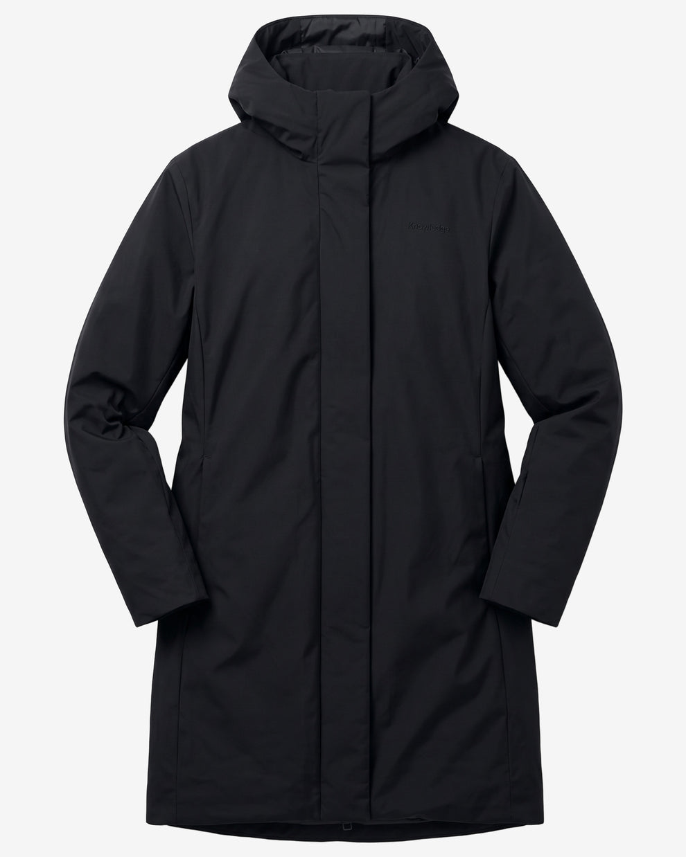 KnowledgeCotton Apparel - WMN Soft Shell Parka Jackets 1300 Black Jet