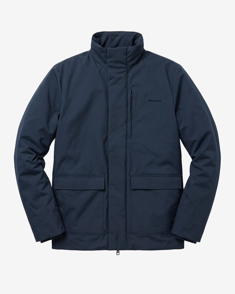 KnowledgeCotton Apparel - MEN Soft shell Jacket Jackets 1001 Total Eclipse