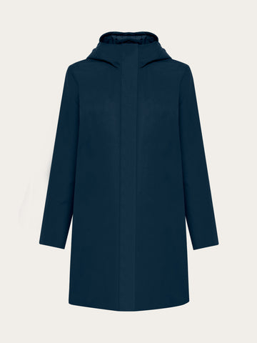 KnowledgeCotton Apparel - WMN Soft shell jacket Jackets 1001 Total Eclipse