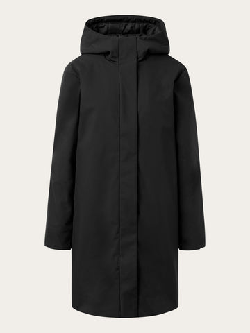 KnowledgeCotton Apparel - WMN Soft shell jacket Jackets 1300 Black Jet