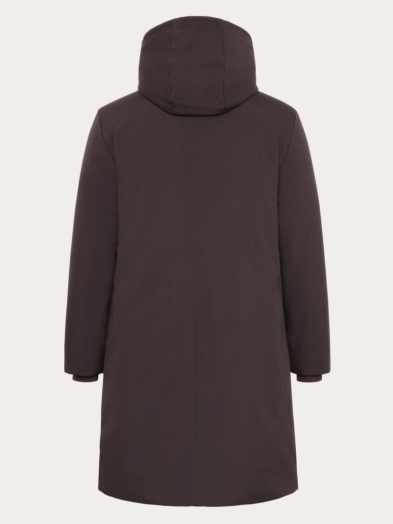 KnowledgeCotton Apparel - WMN Soft shell jacket Jackets 1487 Chocolate Torte