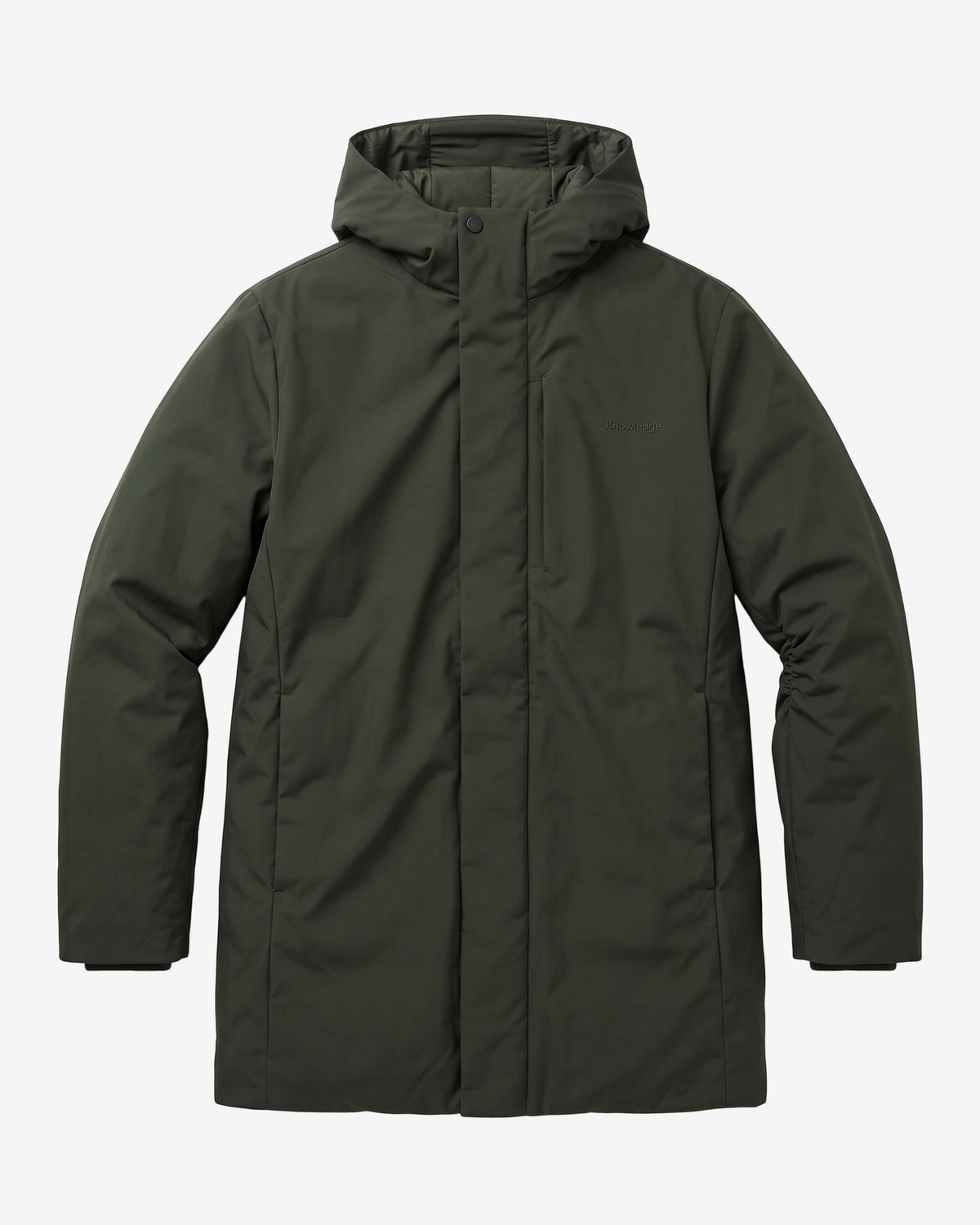 KnowledgeCotton Apparel - MEN Soft shell parka Jackets 1090 Forest Night