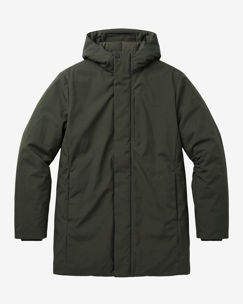 KnowledgeCotton Apparel - MEN Soft shell parka Jackets 1090 Forest Night