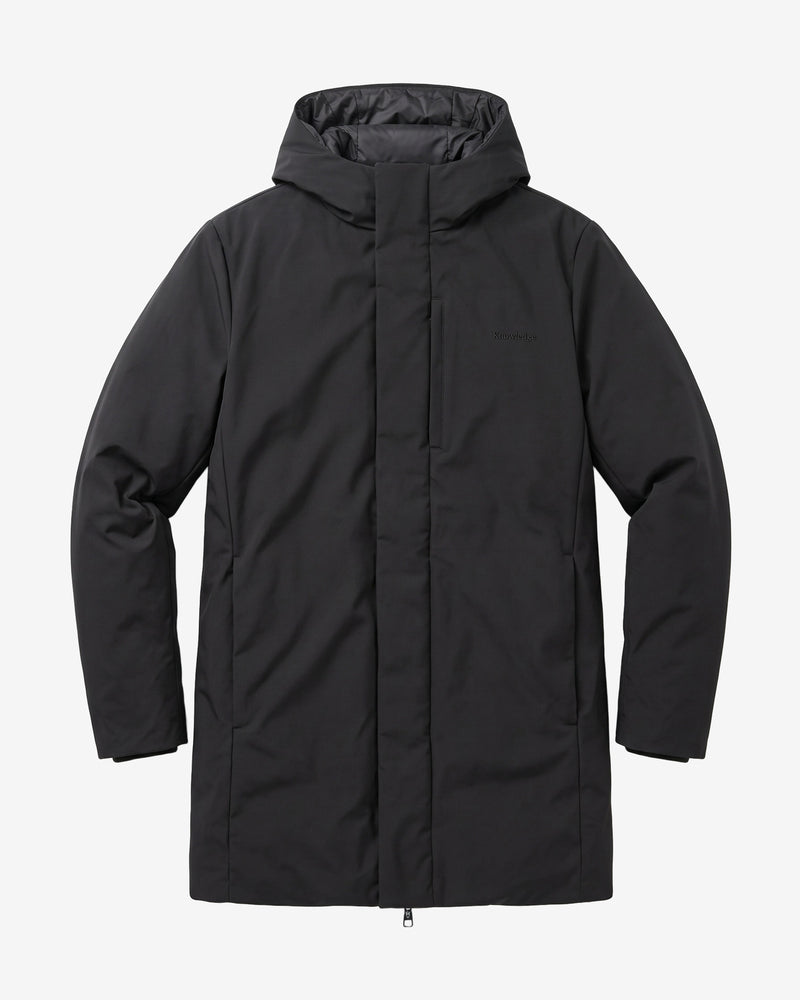KnowledgeCotton Apparel - MEN Soft shell parka Jackets 1300 Black Jet