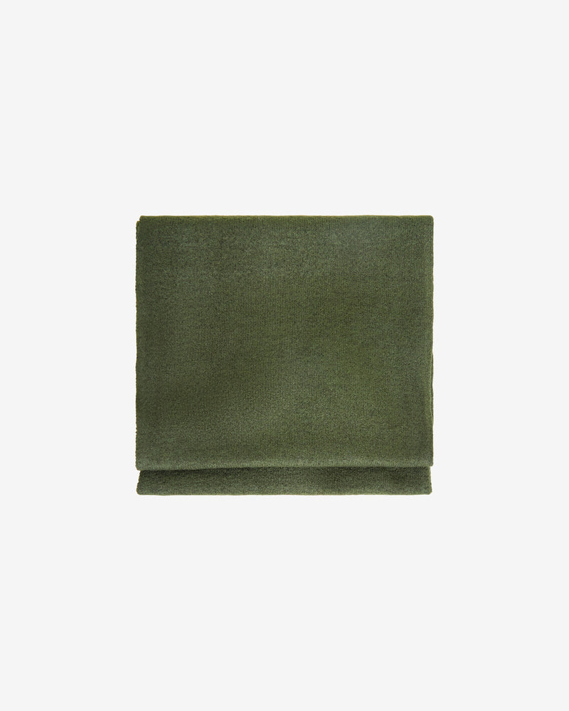 KnowledgeCotton Apparel - UNI Soufflé yarn scarf Scarfs 1090 Forest Night