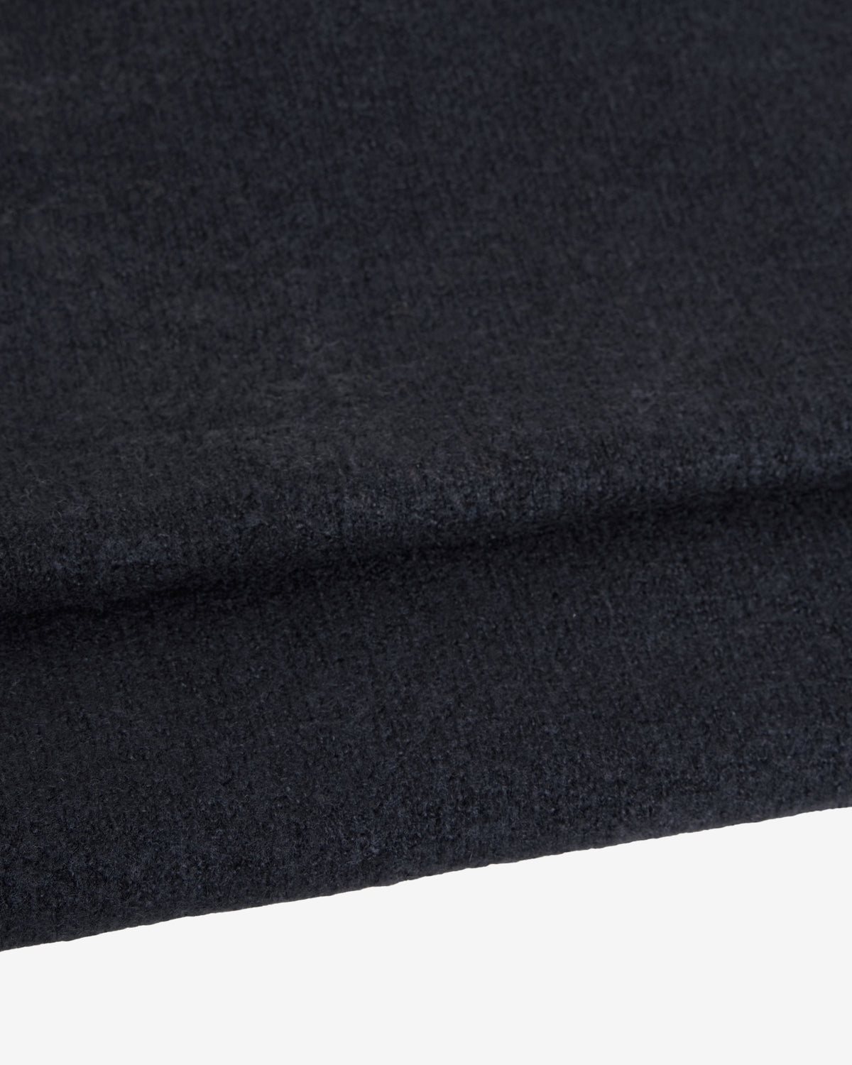 KnowledgeCotton Apparel - UNI Soufflé yarn scarf Scarfs 1300 Black Jet