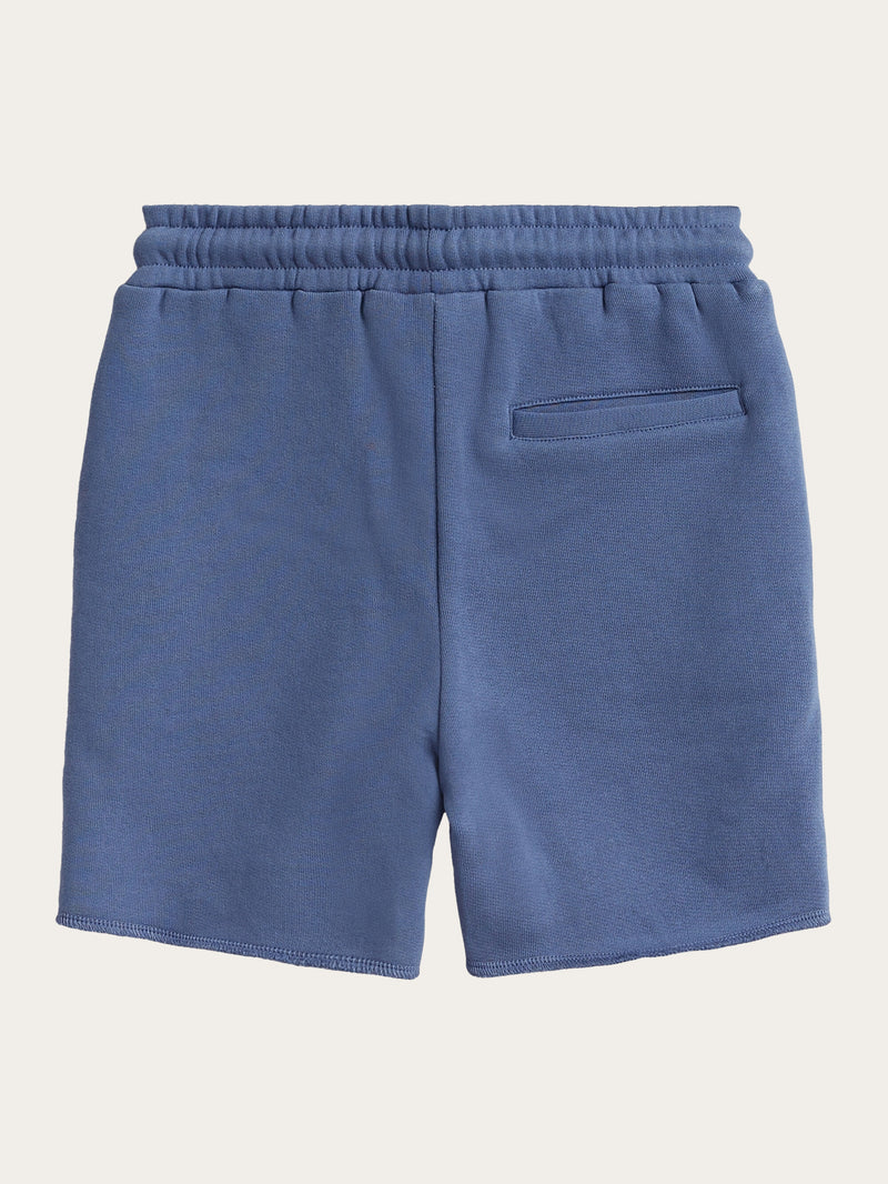 KnowledgeCotton Apparel - YOUNG Sweat shorts - GOTS/Vegan Shorts 1432 Moonlight Blue