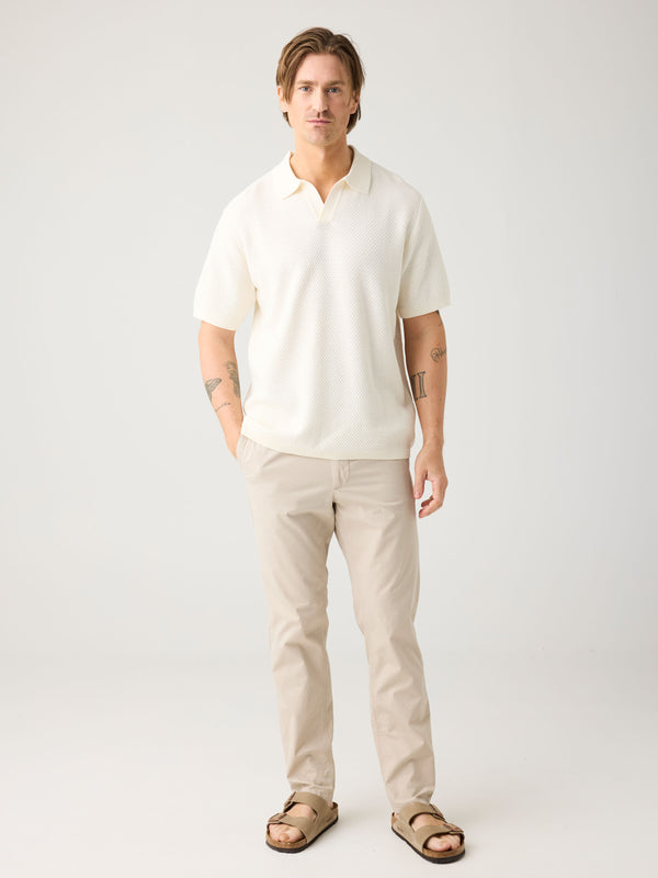 KnowledgeCotton Apparel - MEN Tim tapered chino pants Pants 1228 Light feather gray