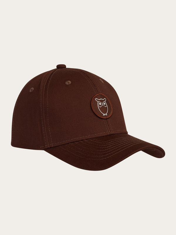 KnowledgeCotton Apparel - UNI Twill baseball cap Caps 1441 Tiramisu