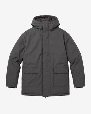 KnowledgeCotton Apparel - MEN Vent 200 insulated parka Jackets 1504 Volcanic Ash