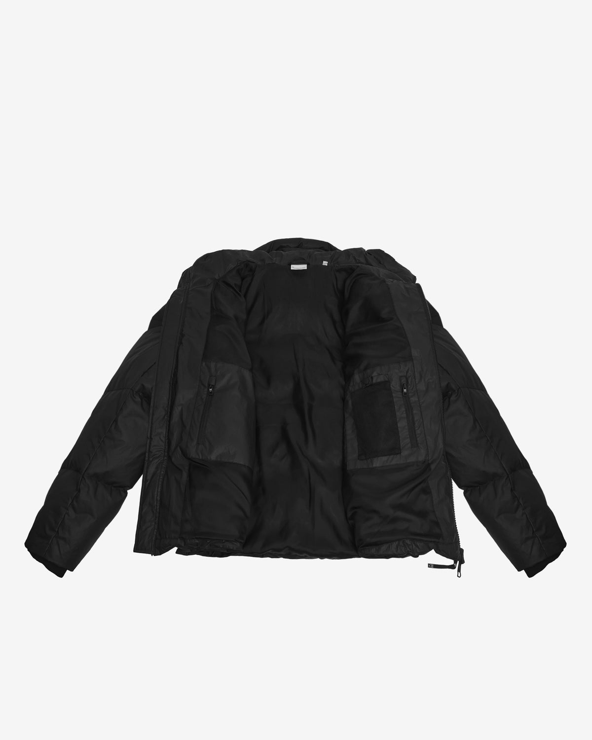 KnowledgeCotton Apparel - MEN Vent 90 puffer jacket Jackets 1300 Black Jet