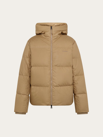 KnowledgeCotton Apparel - MEN Vent 90 puffer jacket Jackets 1336 Kelp melange