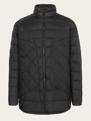 KnowledgeCotton Apparel - MEN Vent Ripstop 90 Re:Down insulated jacket Jackets 1300 Black Jet