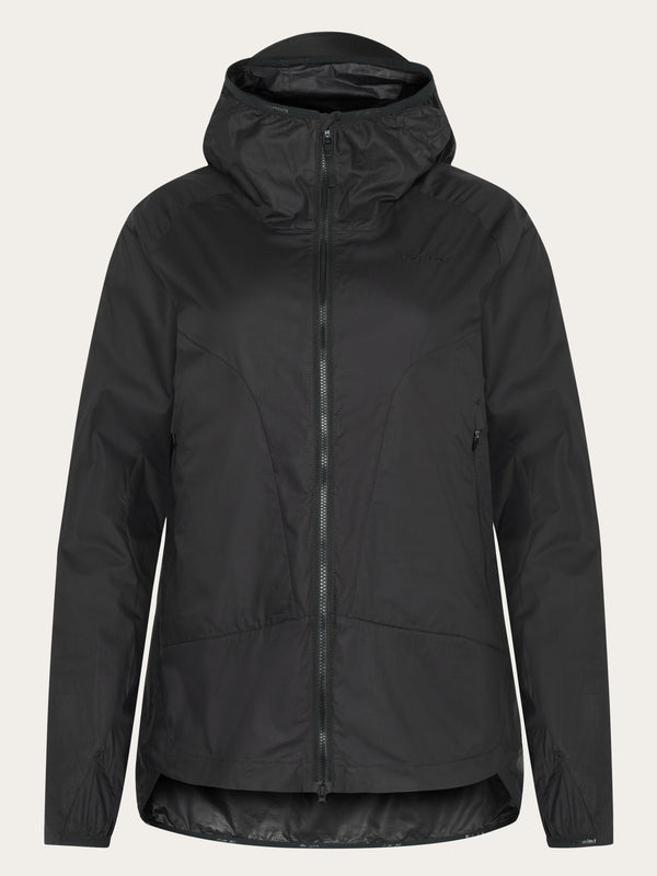 KnowledgeCotton Apparel - WMN Vent Ripstop 90 lightweight jacket GOTS/Vegan Jackets 1300 Black Jet