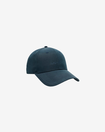 KnowledgeCotton Apparel - UNI Vent canvas 200 cap Caps 1001 Total Eclipse