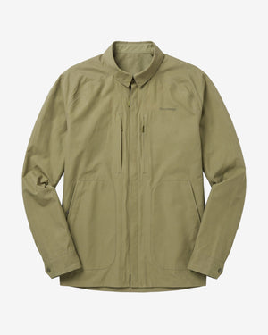 KnowledgeCotton Apparel - MEN Vent canvas 200 jacket Jackets 1068 Burned Olive