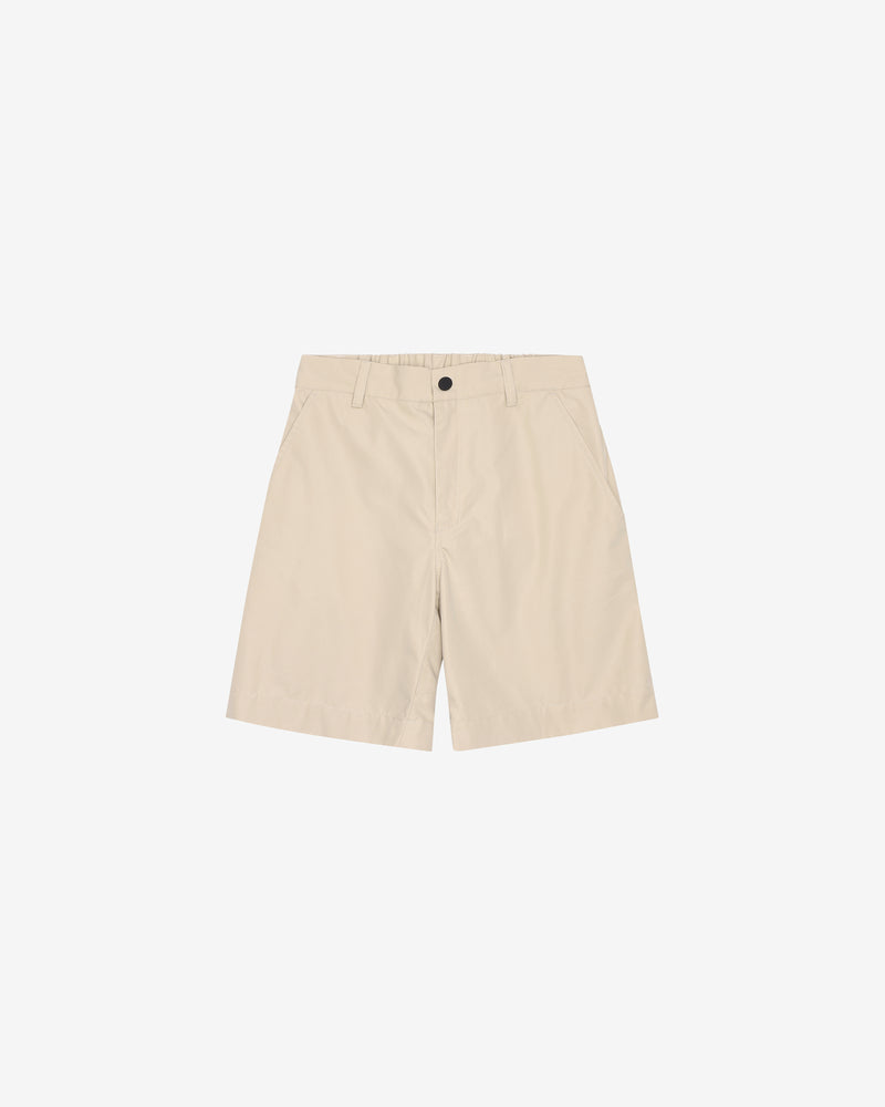 KnowledgeCotton Apparel - WMN Vent canvas 200 shorts Shorts 1228 Light feather gray