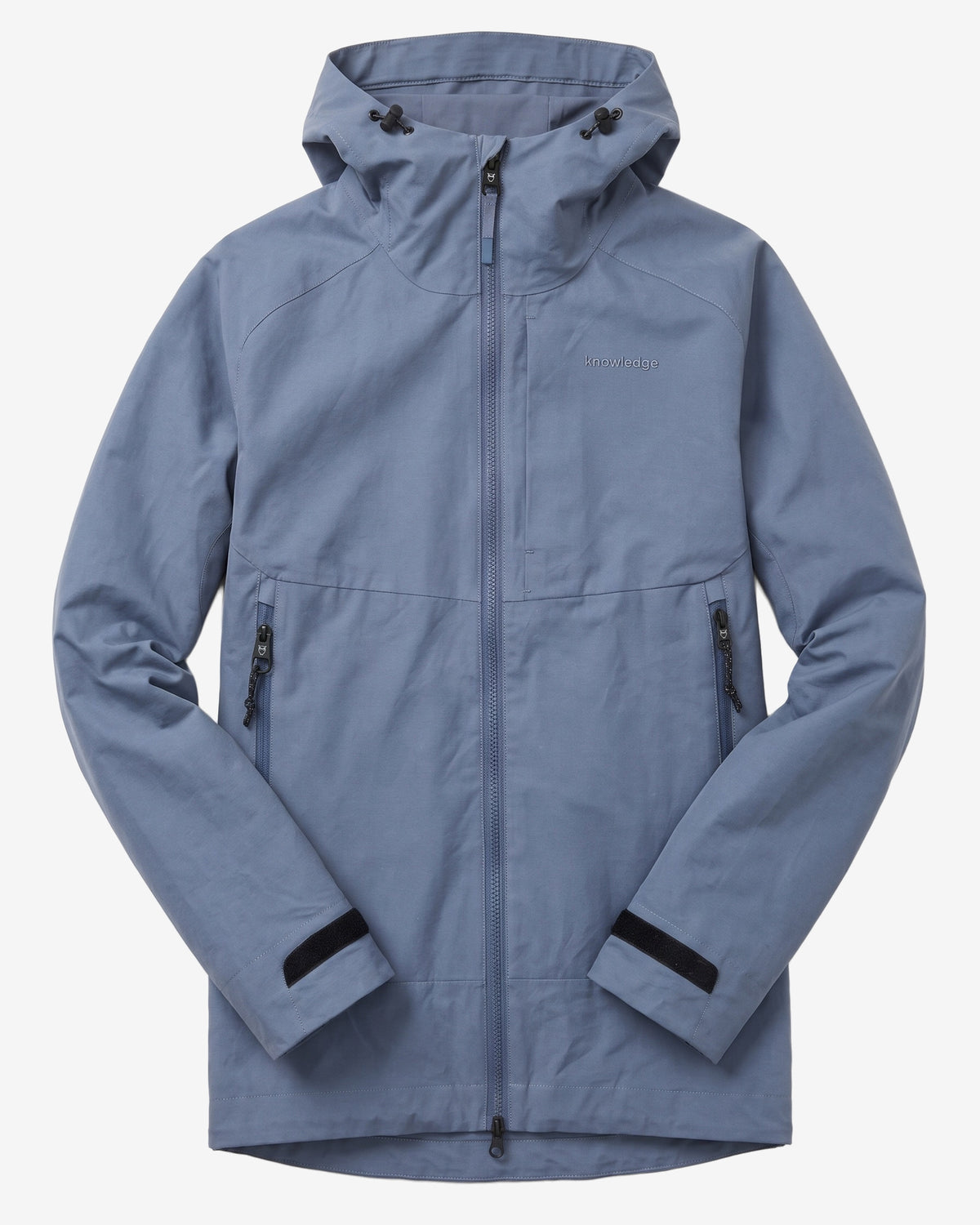 KnowledgeCotton Apparel - WMN Vent canvas 270 shell jacket Jackets 1226 Vintage Indigo