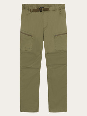 KnowledgeCotton Apparel - MEN Vent ripstop 90 pants Pants 1068 Burned Olive
