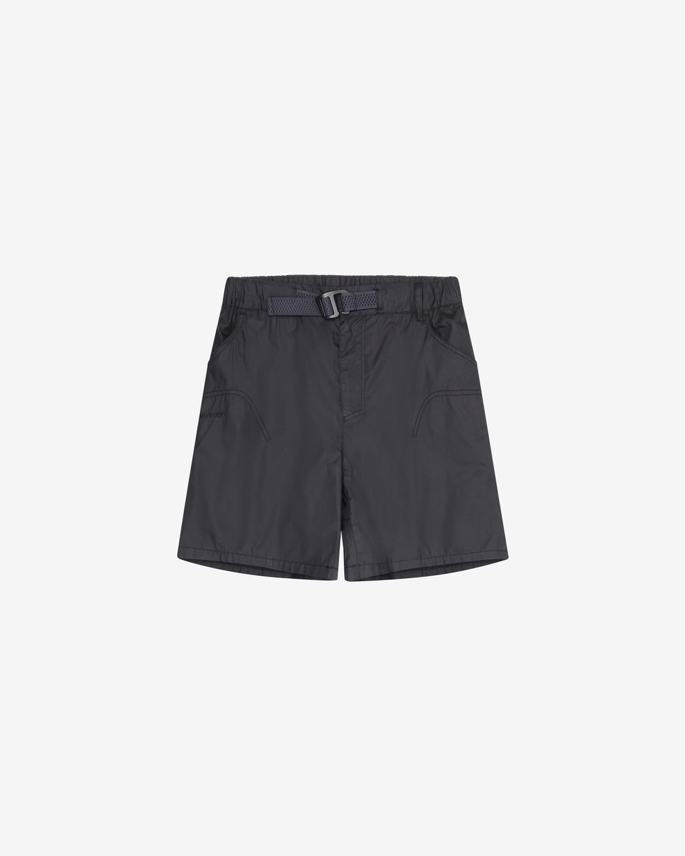 KnowledgeCotton Apparel - WMN Vent ripstop 90 shorts Shorts 1300 Black Jet