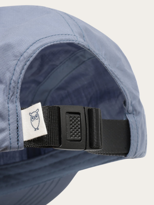 KnowledgeCotton Apparel - UNI Vent riptop 90 5-panel cap Caps 1226 Vintage Indigo