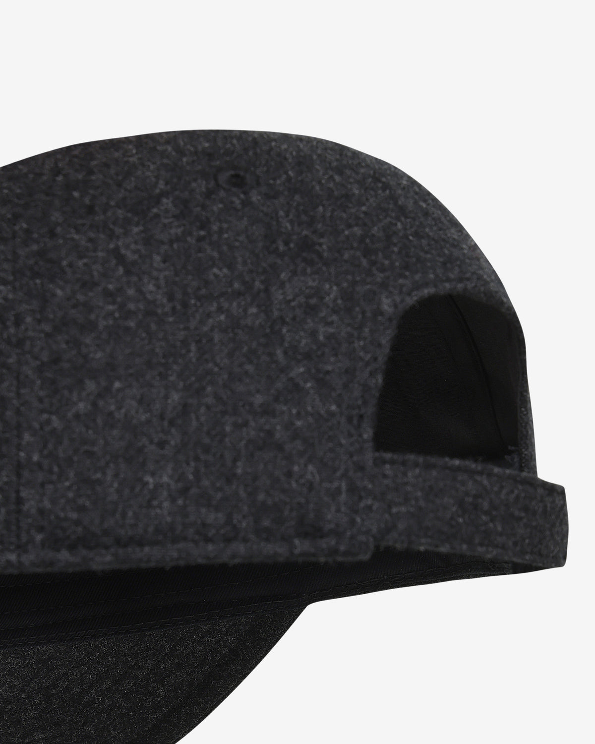 KnowledgeCotton Apparel - UNI Wool cap Caps 1073 Dark Grey Melange