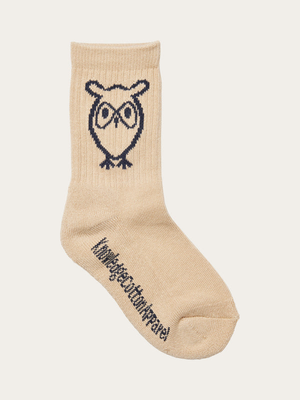 KnowledgeCotton Apparel - YOUNG 1-pack tennis sock Socks 1347 Safari