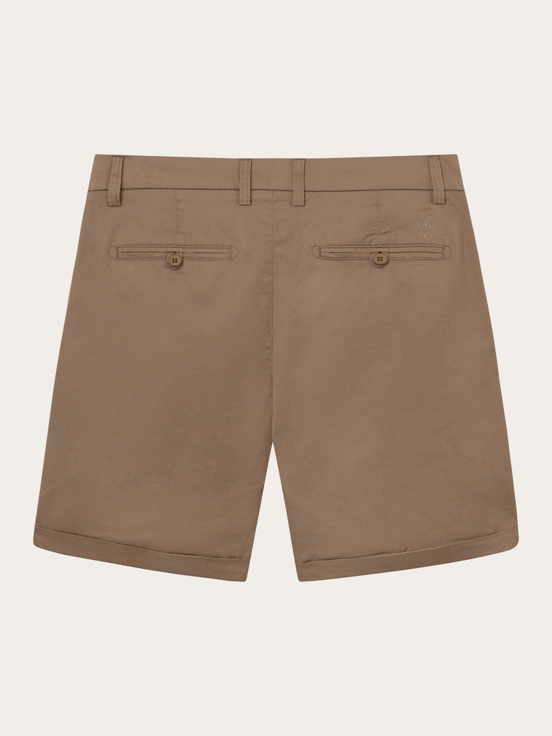 KnowledgeCotton Apparel - MEN CHUCK regular chino poplin shorts Shorts 1019 Tuffet